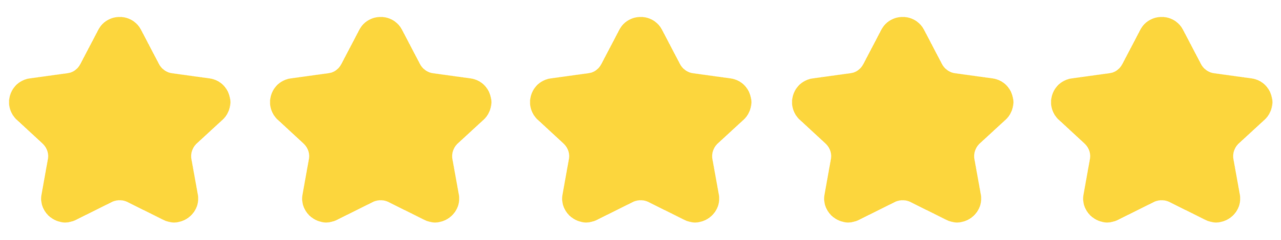 5 étoiles